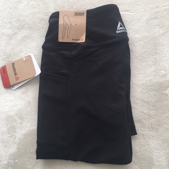 Reebok Training Yoga Pants with Side Pocket - Picture 3 of 8